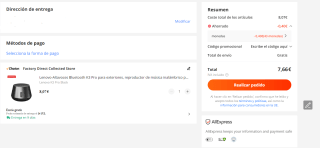 Altavoces Bluetooth K3 Pro para exteriores marca Lenovo por 7,66€