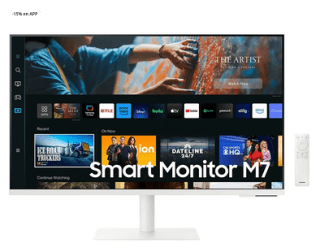 Samsung Smart Monitor M7 M70C LS32CM703UUXEN 32a UHD 4K por solo 447,95€