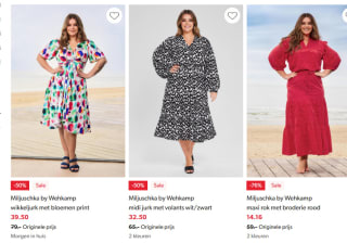 Miljuschka by Wehkamp collectie tot 75% korting