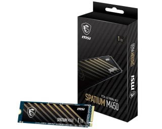 MSI Spatium M450 SSD 1TB PCIe 4.0 NVMe M.2 V1 por solo 50,99€