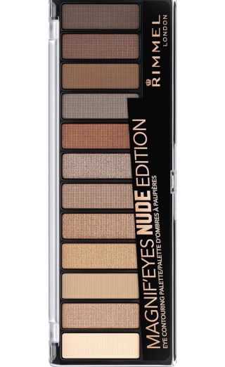 Rimmel London Magnifeyes Palette Paleta de Sombras Tono Nude por 8,09€.