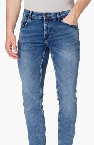 ONLY & SONS slim fit jeans ONSLOOM blue denim 8653 voor €14,99 bij Amazon