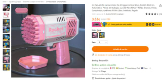 Pistola de burbujas por solo 3,63€ y Cortapelo Profesional Hombre por 3,37€