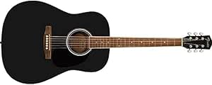 Fender FA-25 Acoustic Guitar, Black – £89.24