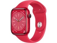 Apple Watch Series 8 45mm Rood (Rode Siliconenband) voor€229 bij Krefel in Belgie