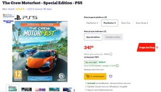 The Crew Motorfest - Special Edition - PS5 voor €34,99 bij Bol.com