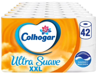 Papel higienico Colhogar Ultra Suave XXL 7x6 - 42 rollos por 19.96€
