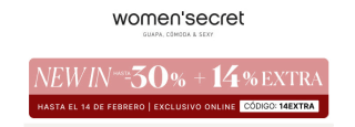 14% extra sobre New In hasta -30%