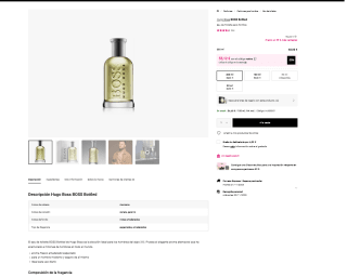 Hugo Boss Bottled 200 ml por solo 55,12€