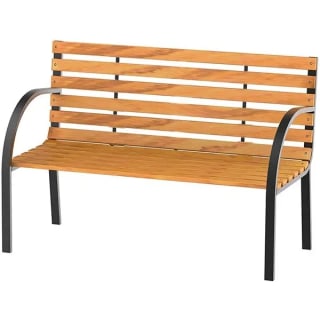 Banco para jardín madera natural por 29,21€