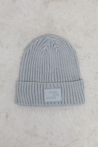 Gorro tricot logo gris,Por 6,99€