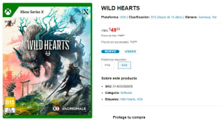 Wild Hearts Xbox y PS5 por $50 en Game Planet