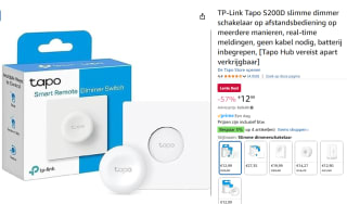 TP-Link Smart Remote Dimmer Switch voor €12,99 bij Amazon