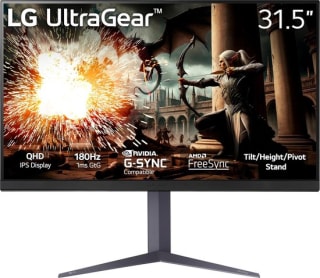 LG UltraGear 32GS85Q-B.AEU 32" Quad HD 180Hz IPS Gaming monitor voor €359 bij Bol