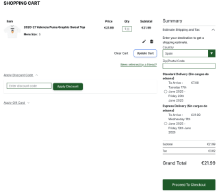 Sudadera Puma Valencia por 19,79€