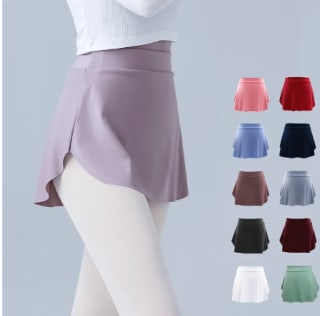 Faldas de diferentes colores para balet por 8,50€