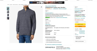 Suéter SPRINGFIELD para Hombre por solo 11,01€