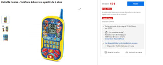 Pack 2 Teléfono Educativo de la Patrulla Canina por 19.5€