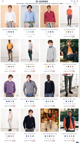 Rebajas hasta -50% El Ganso.
