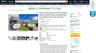 LEDYA 2 Luces Solares LED por 14,99€