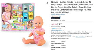 Muñeco Nenuco Cuida y recicla por 29,85€