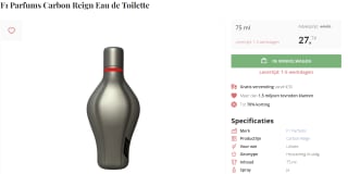 F1 Race CollectionCarbon Reign Eau de toilette voor €27,79 bij Deloox