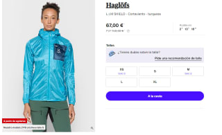 Chaqueta de Mujer Haglöfs L.I.M Shield por 67€