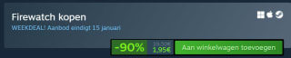 Firewatch voor €1,95 bij Steam
