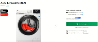 AEG 7000 serie ProSteam® wasmachine voor €589,20 na cashback bij Lunenburg