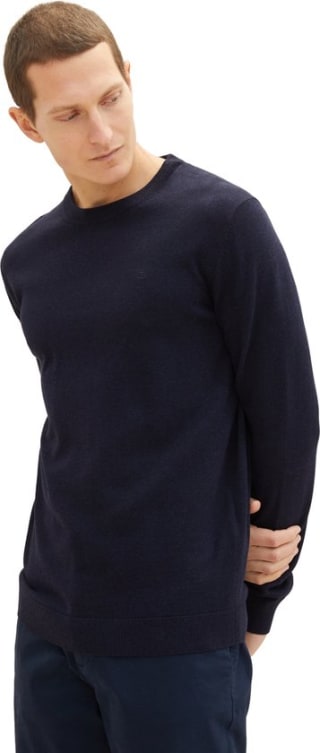 Tom Tailor Basic Crewneck Knit trui voor €22,68 bij Bol
