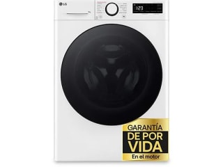 Lavadora carga frontal LG F2WR5S08AGW, Serie fondo especial 500, 8 kg, 1200 rpm, 12 programas por 359,20€