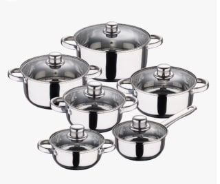 Bateria de cocina 12 piezas marca San Ignacio colección Cassel por 31,96€