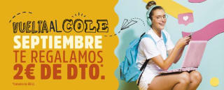 2€ descuento en vuelta al cole en Muerde la Pasta