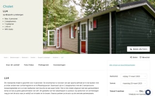 Last minutes vanaf €129 bij Roompot