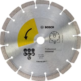 Bosch Profiline diamantschijf universal top, 230mm voor €20,95 bij Bol.com