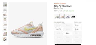 Zapatillas Nike Air Max desde 35,97€