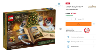 LEGO® Harry Potter™ adventkalender voor €17,49 bij Lego.com