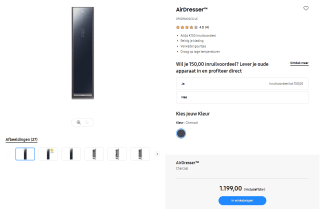Samsung AirDresser DF60R8600CG/LE voor €1199 bij Samsung