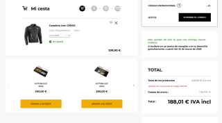 Chaqueta de cuero Ixon Ceros por 188,01€