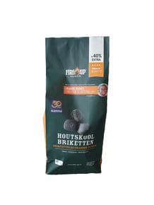 21 kg Fire Up Briketten voor €15,98 bij de Gamma