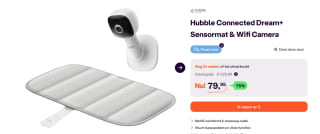 Hubble Connected Dream+ Sensormat met Wifi-babycamera voor €79,95 bij iBOOD