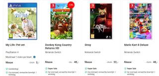 Tot 80% kortings tijdens de Nedgame Super Sale