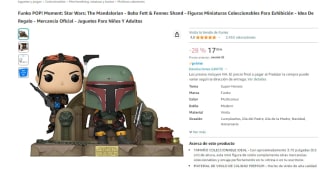 Funko POP! Star Wars Mandalorian - Boba Fett & Fennec Shand por 17,99€