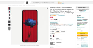 Nothing Phone 1 5G 8GB+256GB por 369€