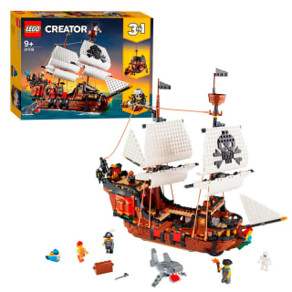 LEGO Creator 31109 Piratenschip voor €71,49 bij Lobbes