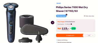Philips SHAVER Series 7000 Elektrisch scheerapparaat voor €119 bij Ibood