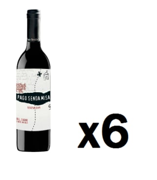 6 Botellas de Pago Senda Misa Reserva 2019 por 44€
