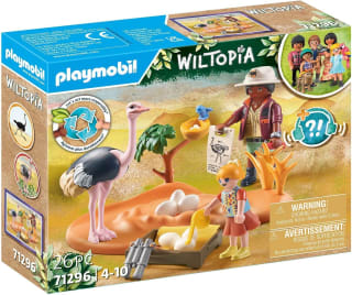 Playmobil Wiltopia - Op bezoek bij papa struisvogel voor €8,30 bij Amazon