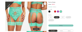 Anne Summers The Icon Waspie (Sizes S-L) - £8