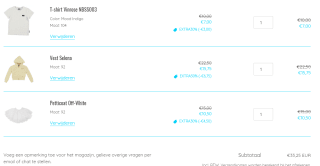 30% extra korting op de sale bij Kinderkledingpartytime